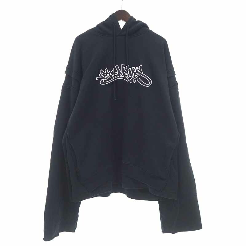 vetements graffiti hoodie